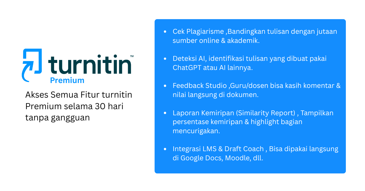 Turnitin 30 Days